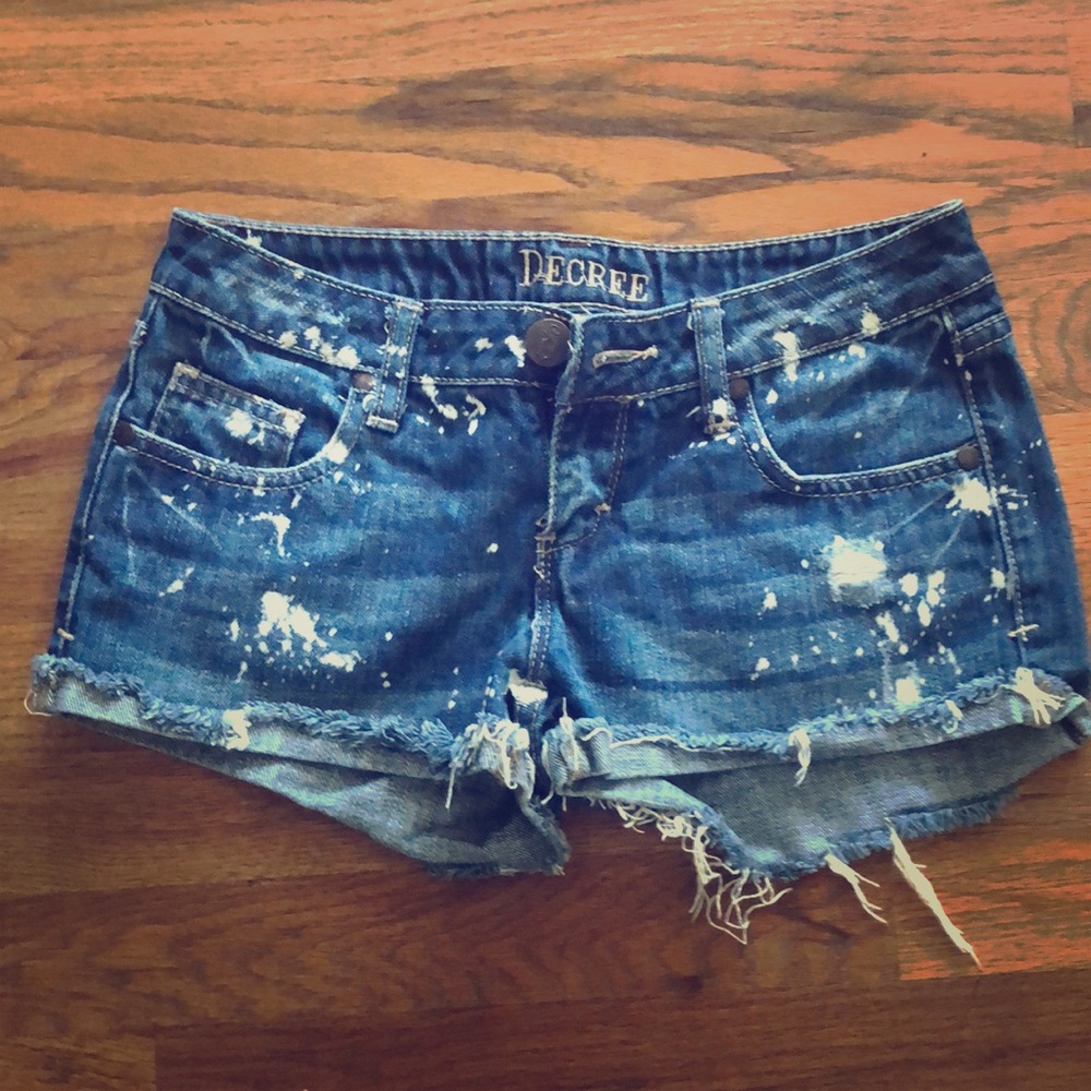 Jean shorts